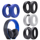 2 PCS Headphone Sponge Cover for SONY PS3 PS4 7.1 Gold,Style: Blue Headband