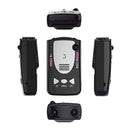 V7 Electronic Dog Vehicle Mobile Radar Test Early Warning Instrument(Black White)