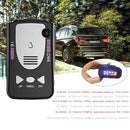 V7 Electronic Dog Vehicle Mobile Radar Test Early Warning Instrument(Black White)