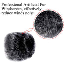Plush Microphone Cover Windscreen Sleeve Compatible For Blue Yeti Condenser Microphone