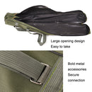 LEO 27746 Folding Fishing Rod Bag Long Fishing Gear Soft Bag, Length: 1.5m Black