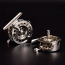LEO 27757 Fast Reel Before Reeling Lever Brake Ice Fishing Reel, Specification: BLD 50 Right Hand