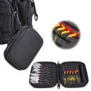 LEO 28007 Composite Fly Sequenant Small Pack EVA Bait Fishing Gear Bag(Black)