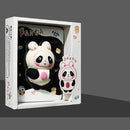 Decompression Cartoon Notebook Hand Ledger Student Stationery, Cover color: Black(A5)