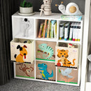 Youngshoots Cotton Linen Cartoon Toy Storage Basket Clothing Storage Box,Styleï¼š Ordinary(Squirrel)