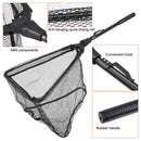 LEO 28036 Single Triangle Composite Net Portable Outdoor Fish Net, Size: 30x30cm