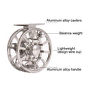 LEO 27760 LEO AL75 Aluminum Alloy CNC Flying Fishing Wheel(Swap Left and Right Hand)