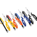 2 PCS Lure Fishing Pliers Hook Picker Lure Pliers + Anti-lost Rope(Yellow)