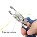2 PCS Lure Fishing Pliers Hook Picker Lure Pliers + Anti-lost Rope(Yellow)