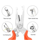 2 PCS Lure Fishing Pliers Hook Picker Lure Pliers + Anti-lost Rope(Black)