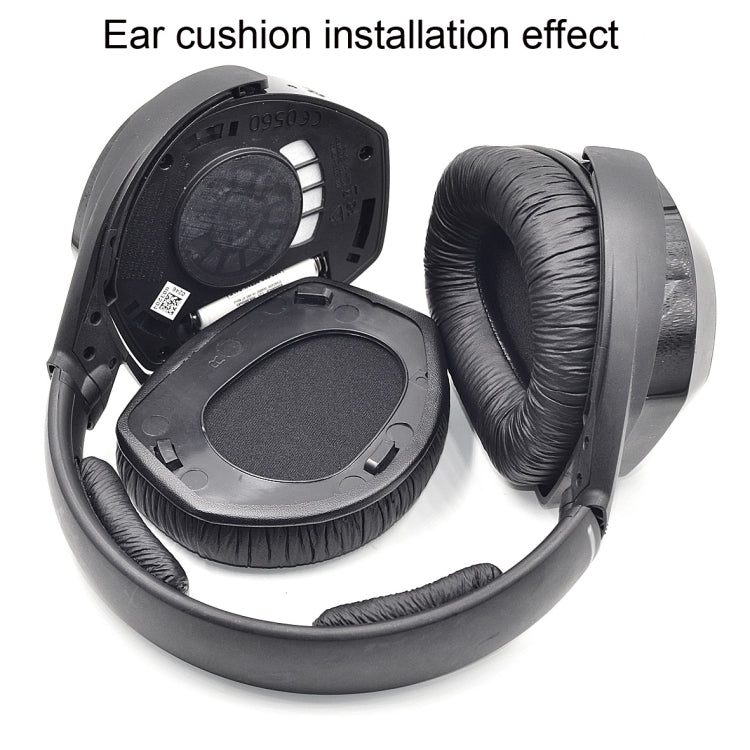 2 PCS Earpad for Sennheiser HDR RS165 RS175 RS185 RS195,Style: Football Net Earmuff