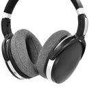 1 Pair Sponge Sleeve Ear Cushion for Sennheiser HD4.50BT HD4.40BTNC(PU Leather + Linen Gray)