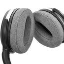1 Pair Sponge Sleeve Ear Cushion for Sennheiser HD4.50BT HD4.40BTNC(PU Leather + Linen Gray)