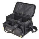 LEO 28048 Thickening Square Road Sub Bag Bait Wheel Fishing Gear Bag(Black)
