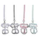 2 PCS Bow-knot Anti-breakaway Adjustable Cat Leash L(Grey)