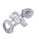 2 PCS Bow-knot Anti-breakaway Adjustable Cat Leash L(Light Gray)