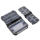 LEO 28054 Semi Automatic Opening And Closing Accessories Box Fish Hook Tools Box, Size: Large