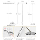 Photography Backdrop Stand Camera Photo Background Props,Style: T-type 2-section 85cm