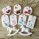 2 PCS DIY Handmade Aromatherapy Gypsum Wax Sheet Silicone Mold, Specification: Round&Lace Heart
