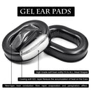 1 Pair Sound-isolating Foam Cover Headphone Cover for David Clark H10(Black Gel)