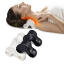Neck and Shoulder Pain Relieve Pillow Neck Stretcher Body Massager(Black)