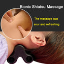 Neck and Shoulder Pain Relieve Pillow Neck Stretcher Body Massager(Black)