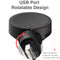 For Samsung Galaxy Watch 4 / 3 USB Mini Portable Watch Charger(Black)
