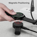 For Samsung Galaxy Watch 4 / 3 USB Mini Portable Watch Charger(Black)