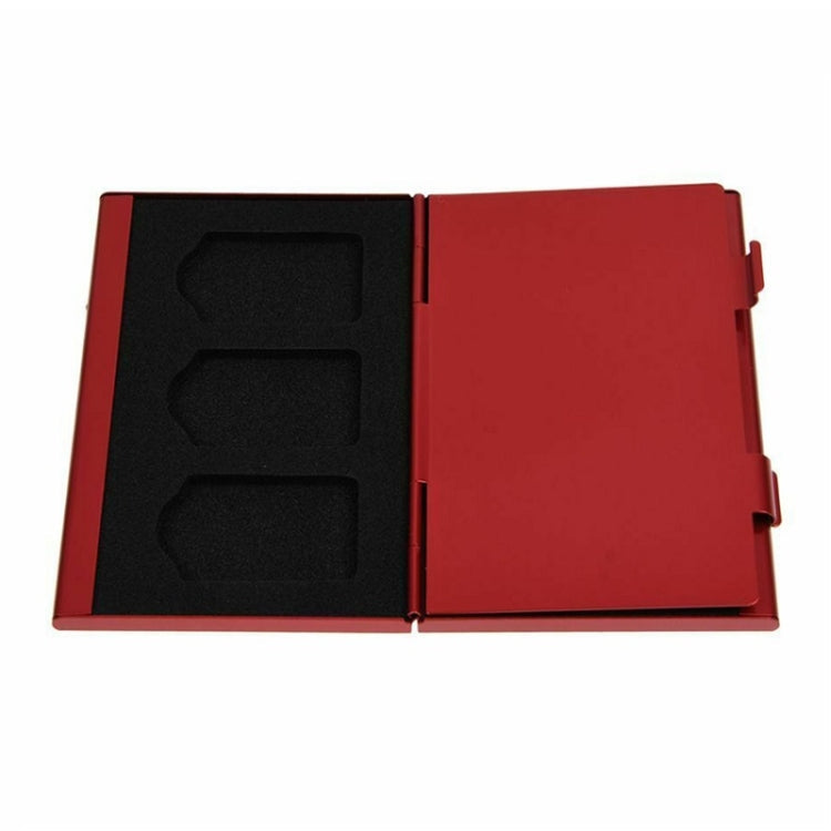 Game Card Storage Aluminum Alloy Organizer Pack For Nintendo Switch(Black)