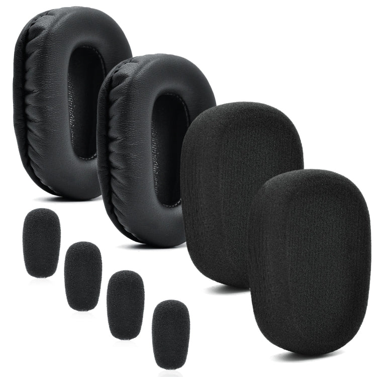 2 PCS Protein Leather Earmuffs For VXI BlueParrott B450-XT B450XT