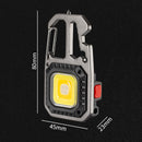 E-SMARTER W5138 Mini Bright Light Portable Flashlight, Specification: Tarnish+Magnet+Bracket