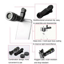 Zoom and Focus Phone Telephoto Lens, Spec: 20X+Tripod