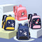 6623 Cartoon Load-reducing Children Schoolbag with Reflective Strips, Size: S (Royal Blue)