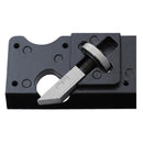 Adjustable Depth Woodworking Chamfering Planer, Specification: 45 Degree Flat Cutter Head