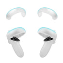 1 Pair Controller Grip Anti-collision Silicone Ring for Oculus Quest2(Transparent)