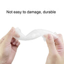 1 Pair Controller Grip Anti-collision Silicone Ring for Oculus Quest2(Transparent)