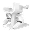 VR Stand Headset Display And Controller Holder Mount For Oculus Quest 2(White)