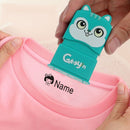 10 PCS Clothing Seal For Children Kindergarten Student Name Photosensitive Seal(Green)
