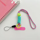 2 PCS Mobile Phone Colorful Lanyard With Patch(Ft0148)