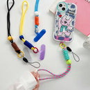 2 PCS Mobile Phone Colorful Lanyard With Patch(Ft0148)