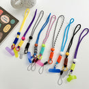 2 PCS Mobile Phone Colorful Lanyard With Patch(Ft0143)