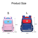 Top Bear W9808 Large-capacity Load-reducing Children Backpack, Size: L (Royal Blue+Blue)