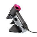 Punch Free Standing Hair Dryer Stand For Dyson 003 Silver