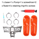 Sunnylife FT86 Amphibious Raised Lifting Float Tripod Kit For DJI Mavic Air2 / 2S(Red)