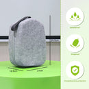 JYS JYS-OC007 For Oculus Quest 2 VR Glasses Handle Felt Drop Shockproof Storage Bag(As Show)