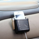 Vehicle Adhesive Mobile Phone Stand Card Cigarette Storage Box, Color: DM-005 Black