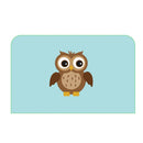 Car Window Magnet Sunshade Curtain Heat Insulation Sun Block, Style: Rear Square Shape (Blue Owl)