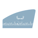 Car Window Magnet Sunshade Curtain Heat Insulation Sun Block, Style: Port Driver (Antlers)