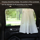 Car Window Summer Heat Insulation Sunshade Curtain Cotton Sun Block(Solar Flower)
