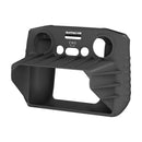 Sunnylife For Mini 3 Pro DJI RC Remote Control Silicone Protective Case, Style: With Hood (Black)